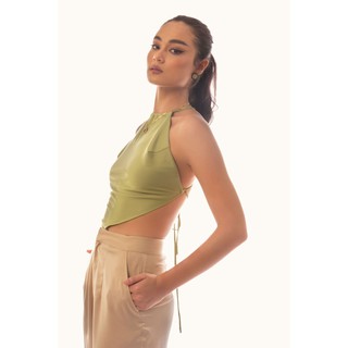 DAPHALE - Áo Yếm Hở Lưng Đan Dây Tasha