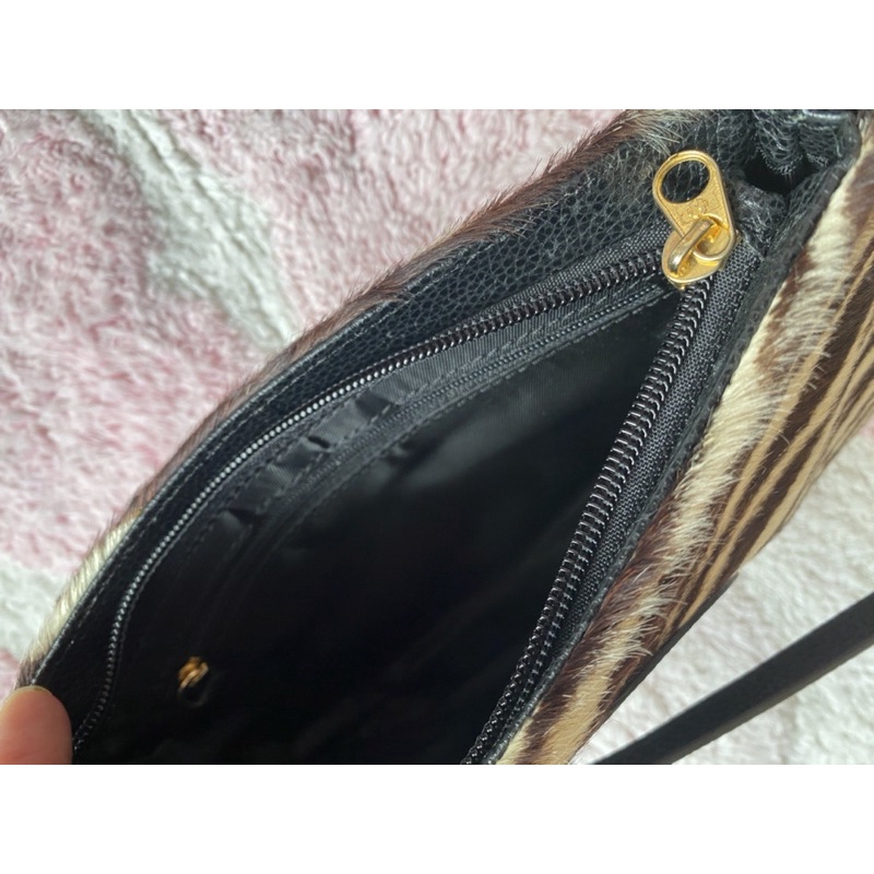 Túi si đeo vai lông thật