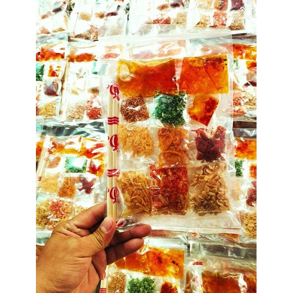 BÁNH TRÁNG TRỘN LONG AN 11 vị hút chân không