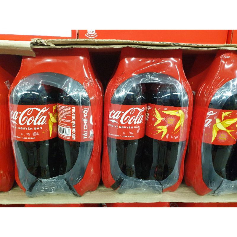 (Chai 1.5l) Nước ngọt Coca Cola Giảm Đường (Vị Nguyên Bản)