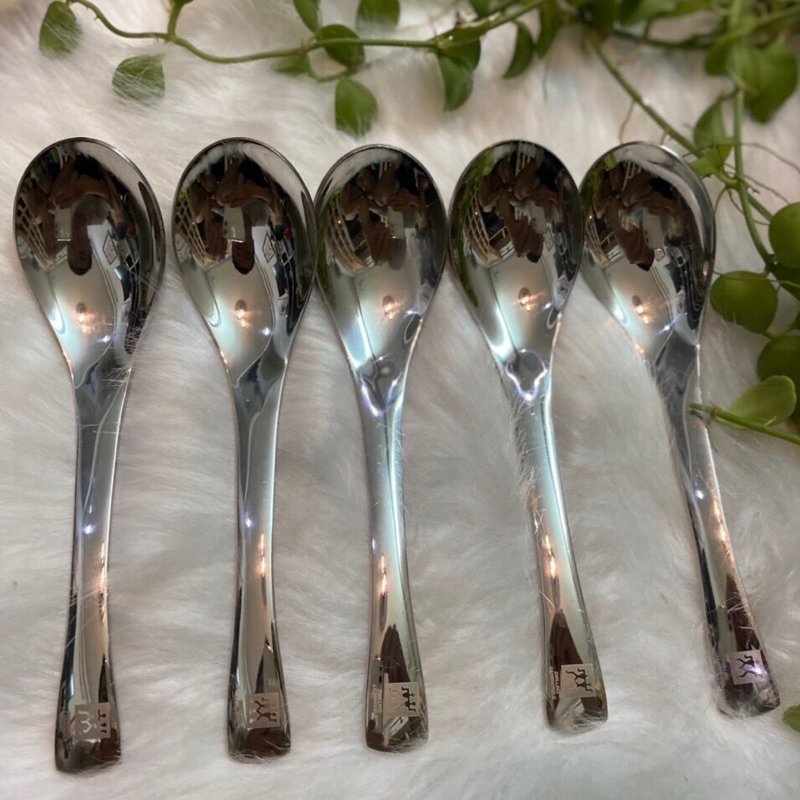 Thìa cơm Zwilling Đức bộ 5 cây không rỉ sét, mua 1 lần dùng mãi mãi