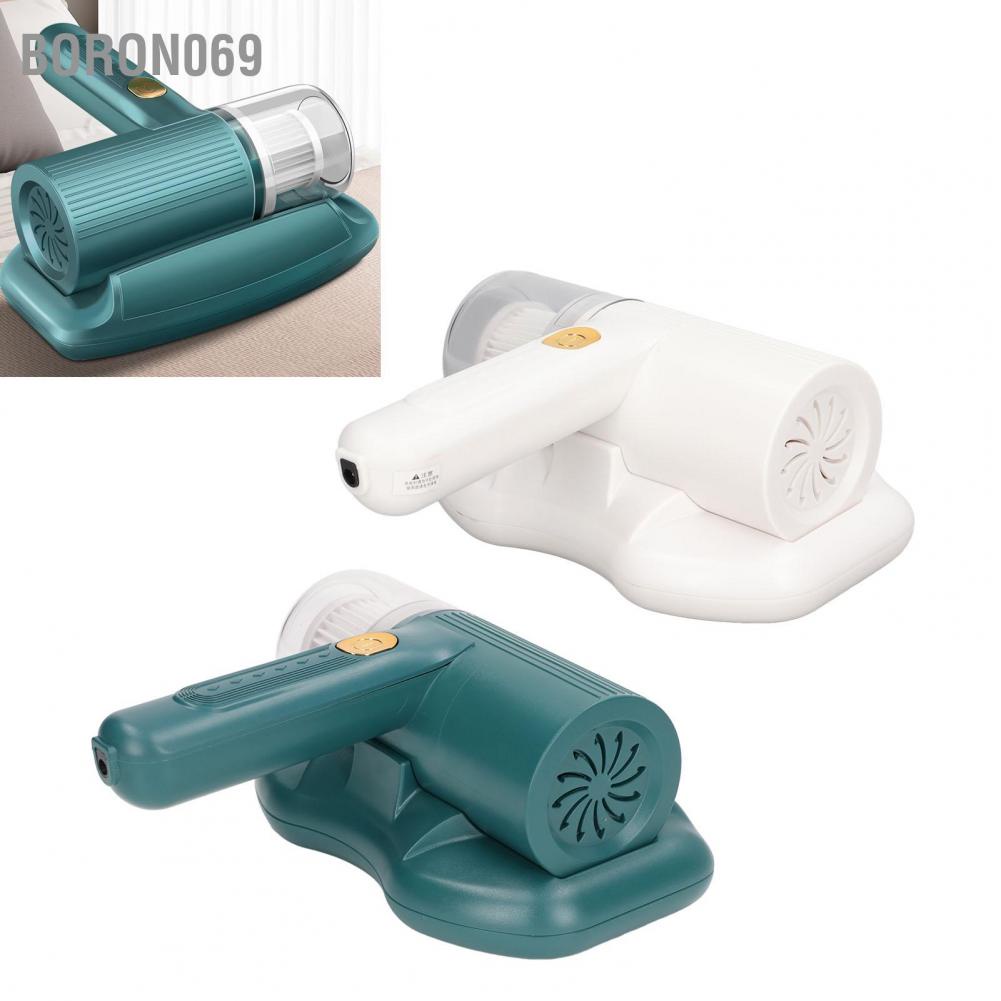 Boron069 Máy hút bụi nệm Màu tím Ánh sáng USB Sạc không dây diệt ve bằng điện với Hút 20Kpa Loại bỏ mạt