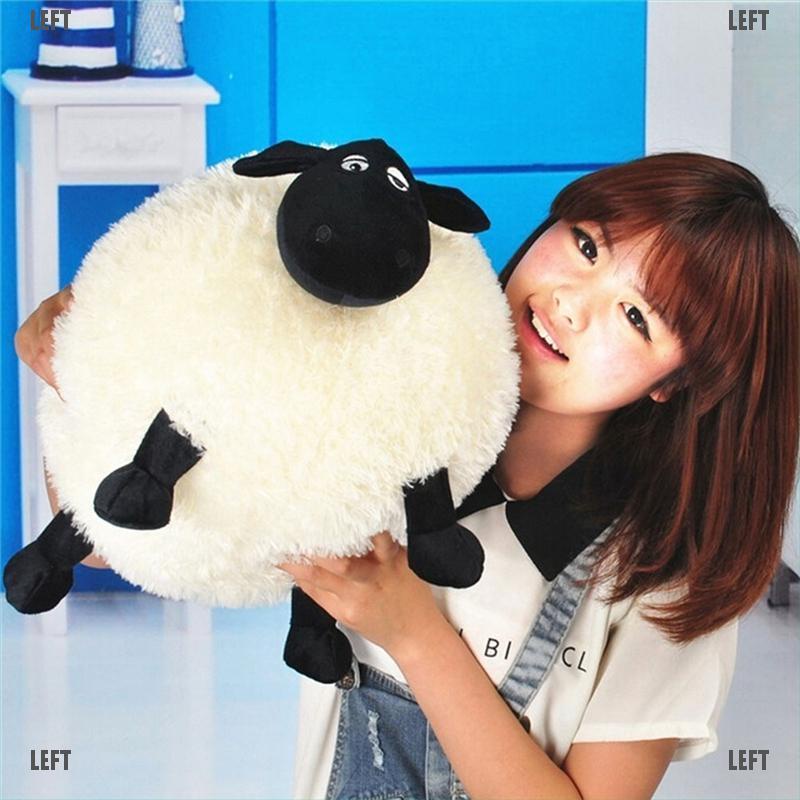 LEFT White/Gray Sheep Character Stuffed Soft Plush Toys Kids Baby Toy Or Cushion