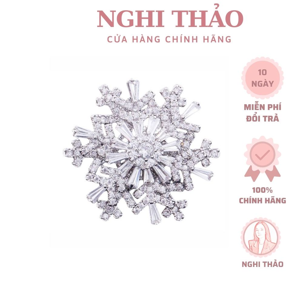 Nhẫn bông tuyết xoay