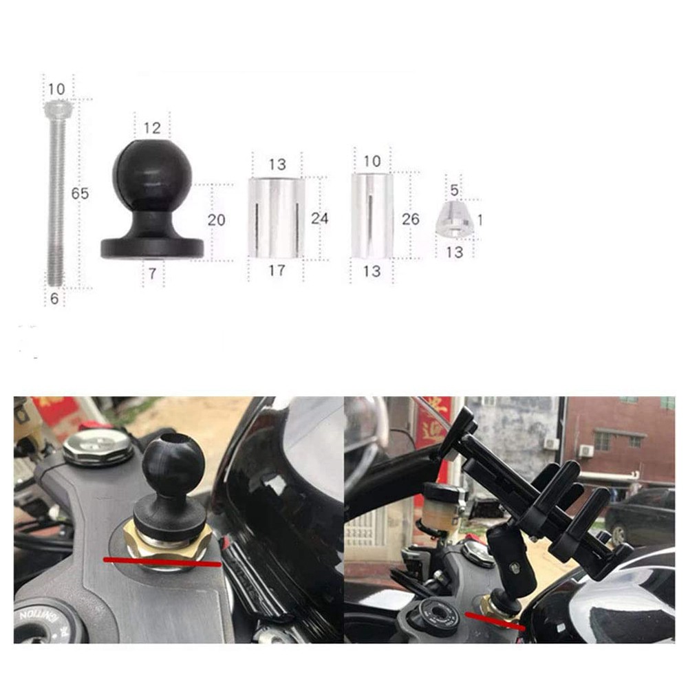 Giá Đỡ Máy Ảnh Gắn Xe Mô Tô Yamaha R1 R6 Bmw-S1000Rr Honda F5 Cbr650F