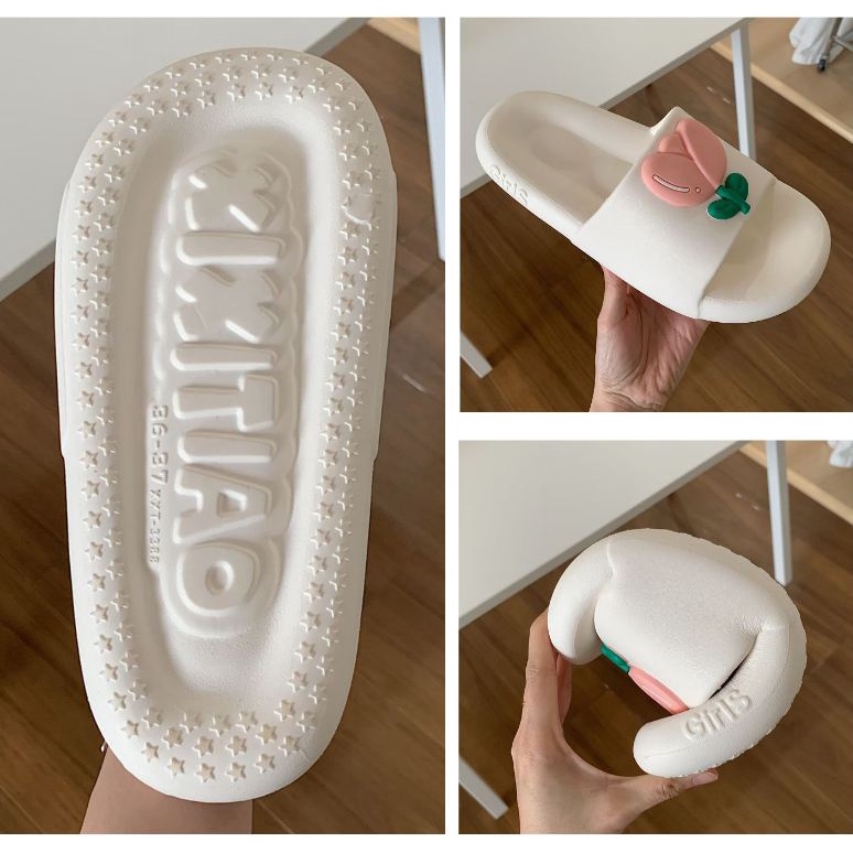 Dép nữ quai ngang hoa tulip Ulzzang - US792