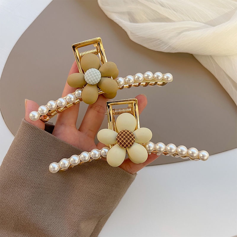 Kẹp Tóc Cỡ Lớn Bằng Kim Loại Chất Lượng Cao