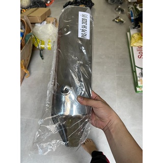 Ốp pô/ che pô/ vĩ pô sh ý inox gắn cho sh 2020-2022.