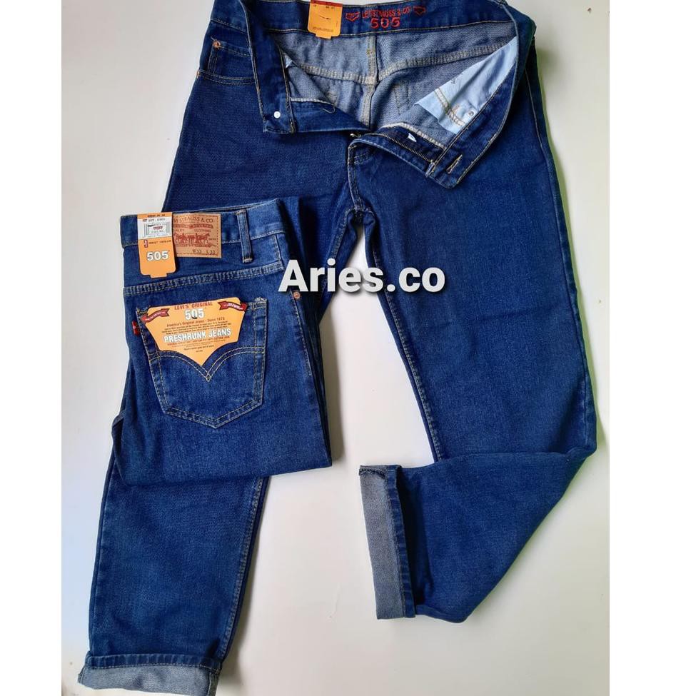 LEVIS Quần Jean Dài Ống Đứng 505 Cho Nam