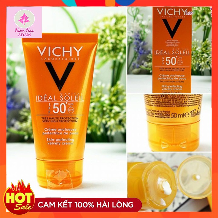 [Mã CHINHHANGVICHY giảm 20% đơn 200k]Kem Chống Nắng Vichy Ideal Soleil Bảo Vệ Da Mặt, Không Gây Nhờn Rít SCHINHHANGVICHY