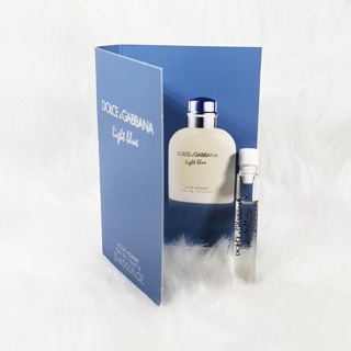 Vial Nước Hoa NAM D&G Light Blue Intense Pour Homme 1.5ml