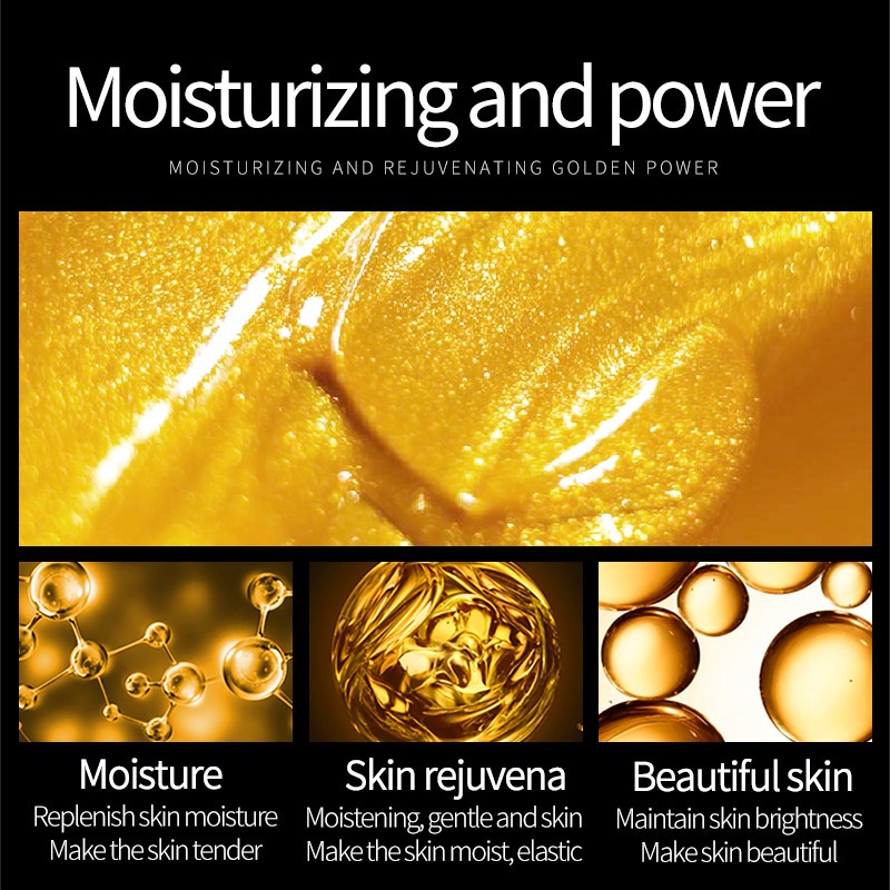 Mặt Nạ Tinh Chất Lá Vàng 24K ZOZU Hydrat Hóa Da