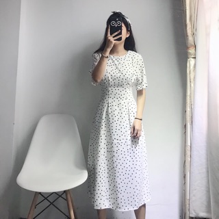 Đầm chấm bi