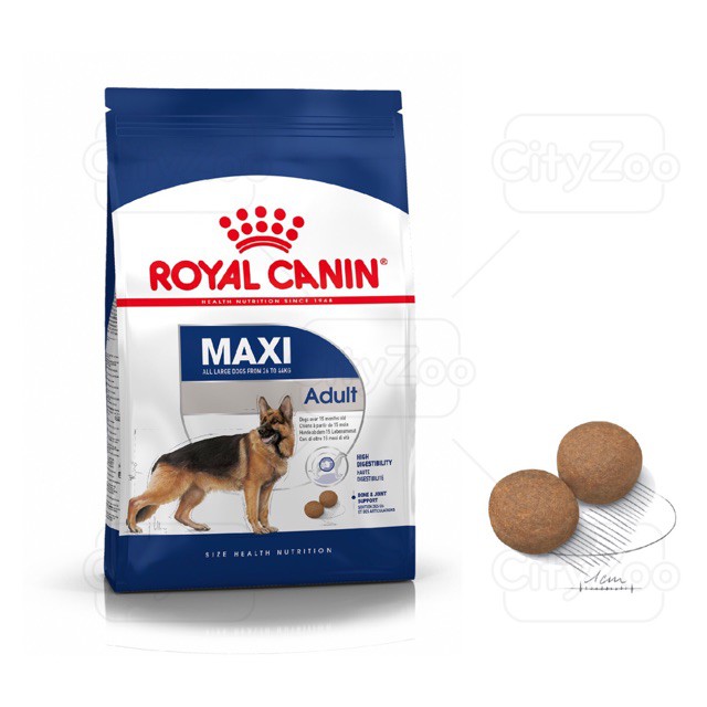 Thức ăn chó lớn Royal canin  - Thức ăn danh cho chó giống lớn đã trưởng thành