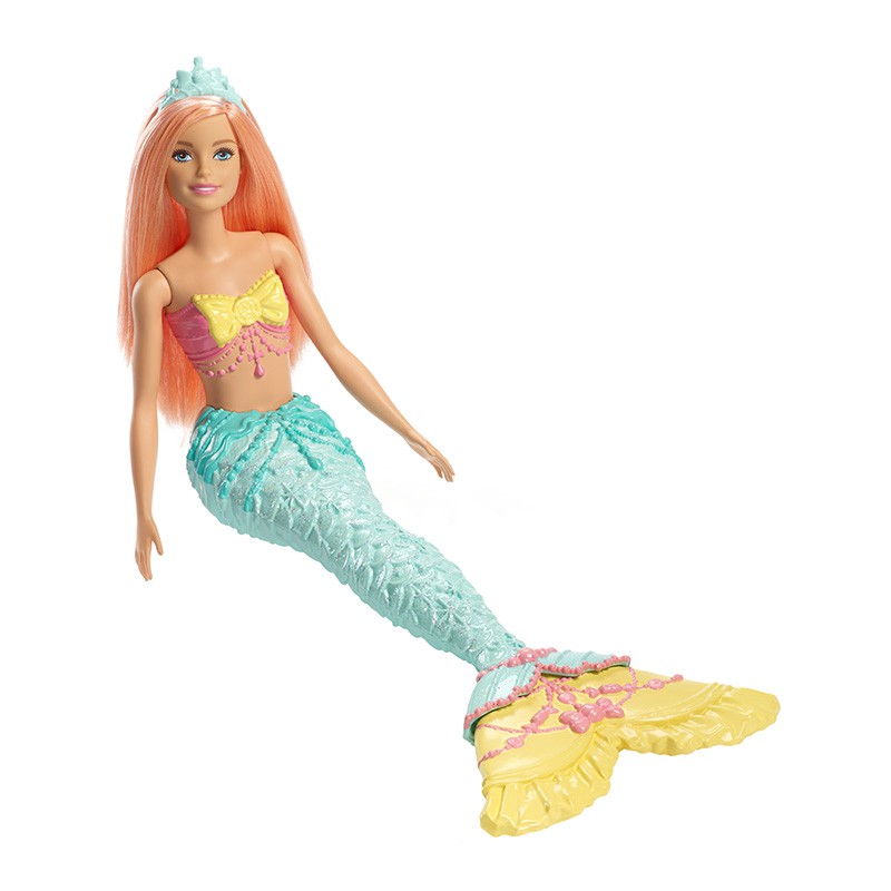 Bộ Đồ Chơi Búp Bê Barbie Nàng Tiên Cá Xinh Xắn Cho Bé Gái