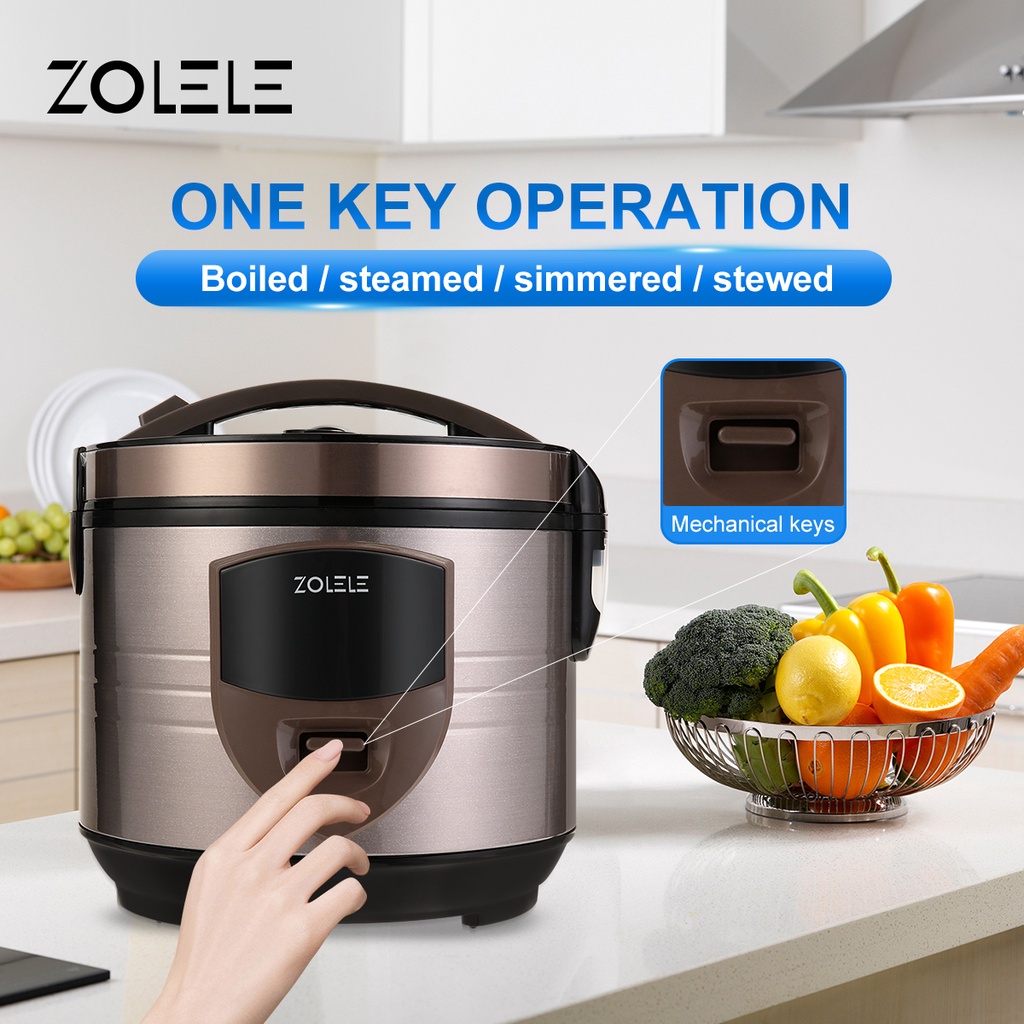 Nồi cơm điện đa năng zolele ZB501 dung tích 3L (lòng nồi 1.2L)- Hàng chính hãng