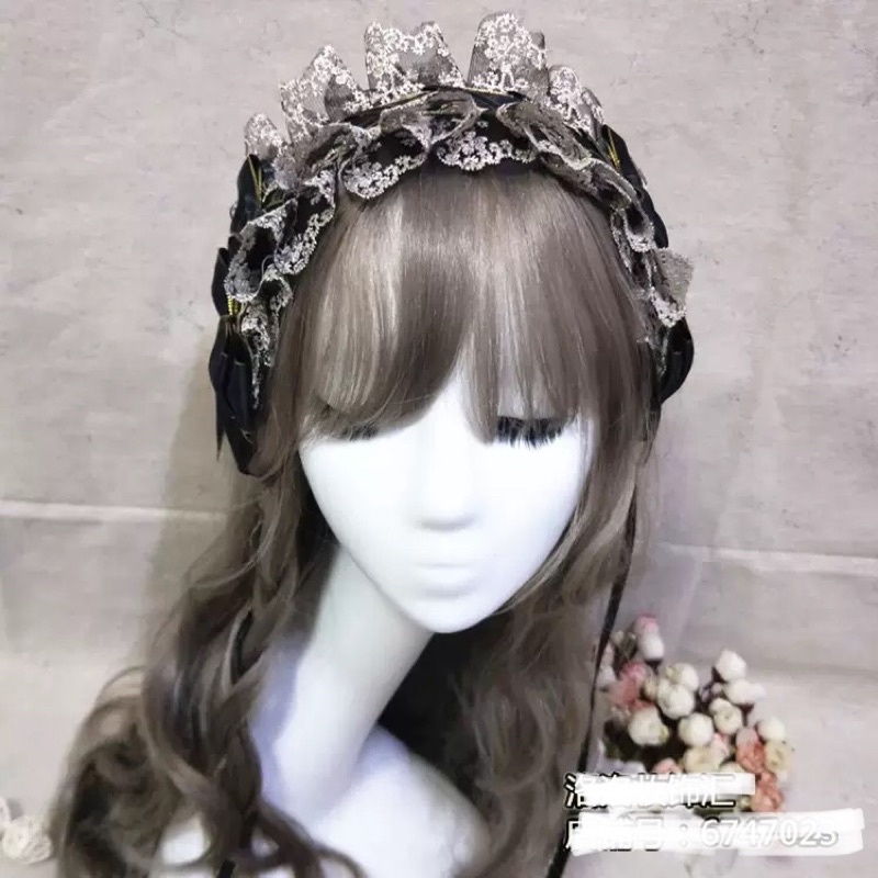 YASLC0144-Choker, headband cài đầu lolita chữ thập