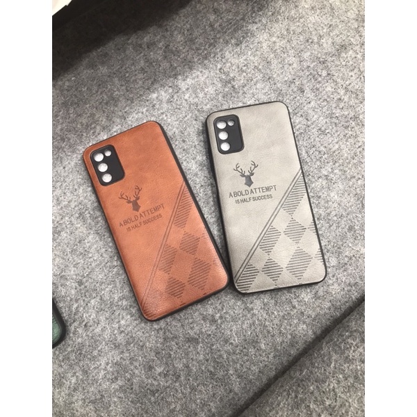 Ốp lưng samsung A02s A03s M02s ốp lưng da thương hiệu remax