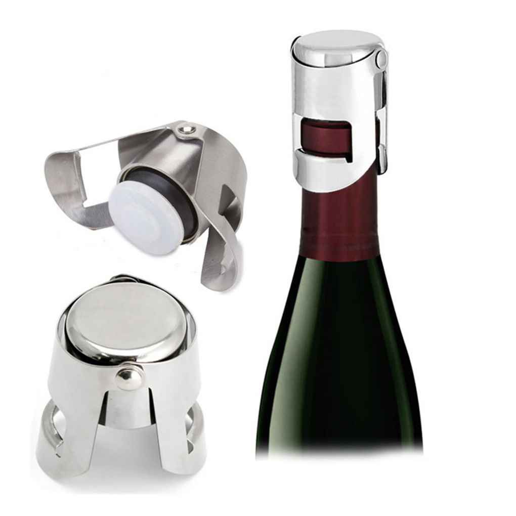 Nắp đậy inox bảo quản chai rượu tiện lợi