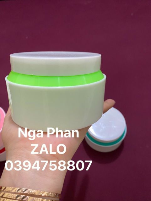 Hủ đựng kem 200g cổ màu