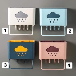 Kệ đựng đồ nhac bếp dán tường đa năng