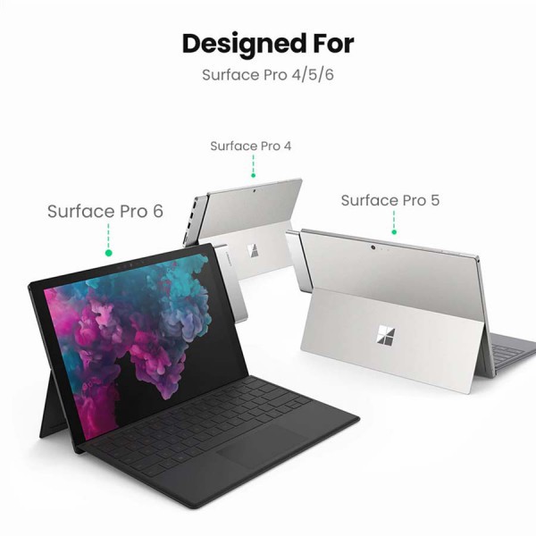 Cổng Chuyển Đa Năng 4 trong 1 Cho Surface Pro 4/5/6/7 Hub Chuyển Đổi Ugreen Chính Hãng