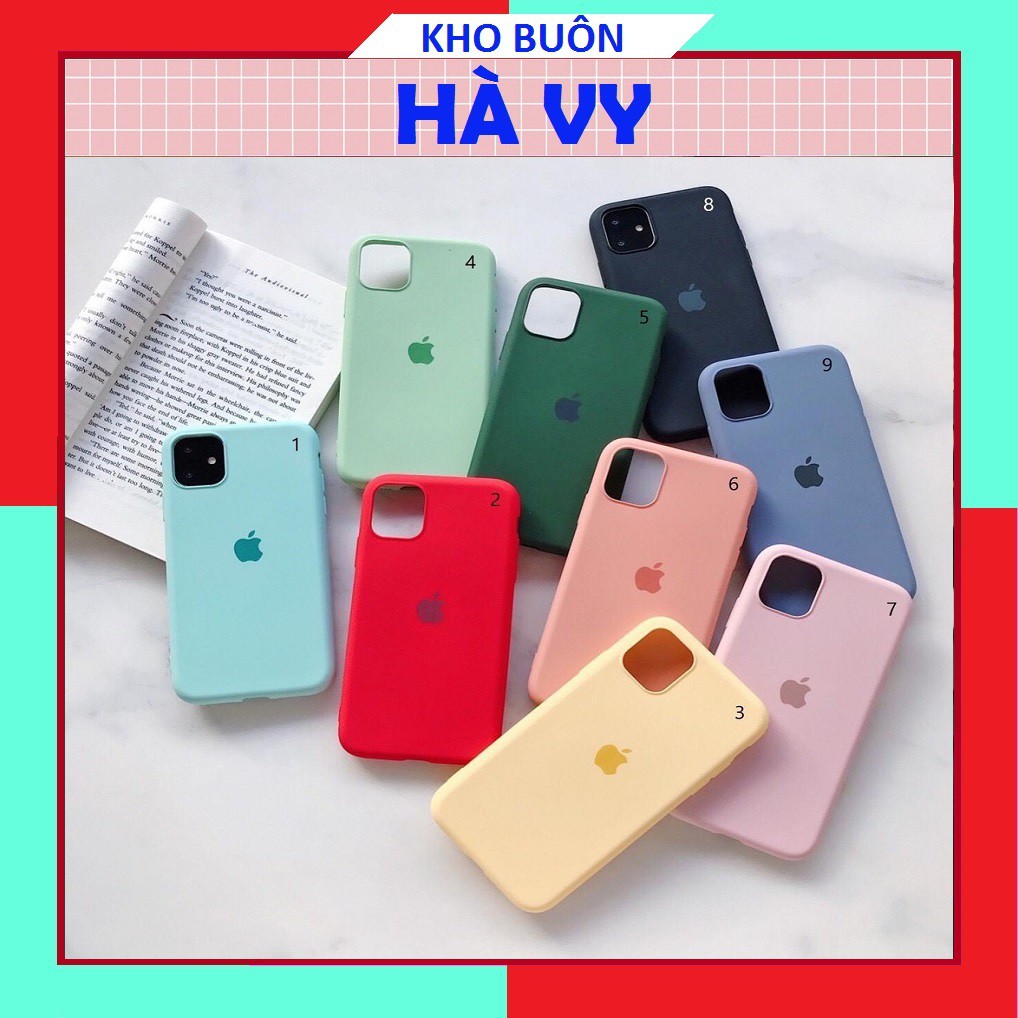 Ốp lưng iphone CHỐNG BẨN LOGO TÁO FULL VIỀN 5/5s/6/6plus/6s/6s plus/6/7/7plus/8/8plus/x/xs/xs max/11/11 pro/11 promax