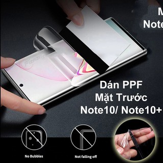 SAMSUNG S22Ultra/S22Plus/S22/NOTE 10/ NOTE 10 PLUS/S21/ S21PLUS/ S21ULTRA DÁN PPF FULL MẶT TRƯỚC VÀ SAU