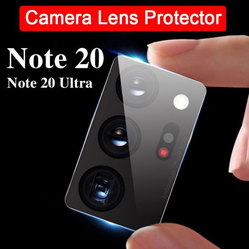 Combo 2 miếng Kính Cường Lực Bảo Vệ Camera Sau Cho Samsung Galaxy Note 20 Ultra note 20 Trong suốt