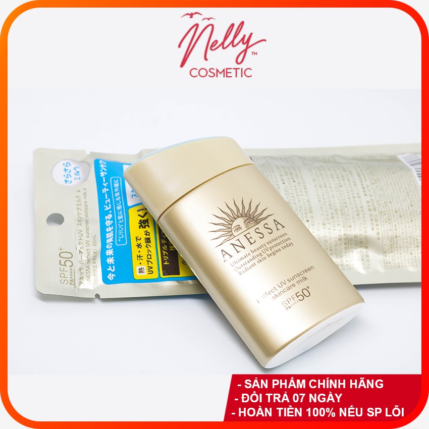(❤️GIÁ TRẢI NGHIỆM SHOPEE ❤️) Kem Chống Nắng Shiseido Anessa 60ml Perfect UV Sunscreen Skincare Milk | BigBuy360 - bigbuy360.vn