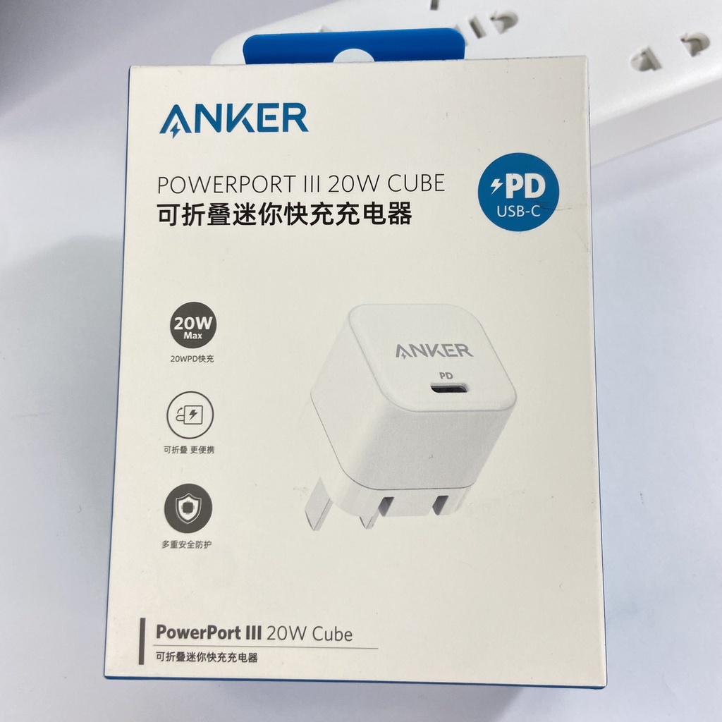 Củ sạc nhanh Anker A2149 PD 20w dùng cho iP/Tab - Bảo Hành Chính Hãng