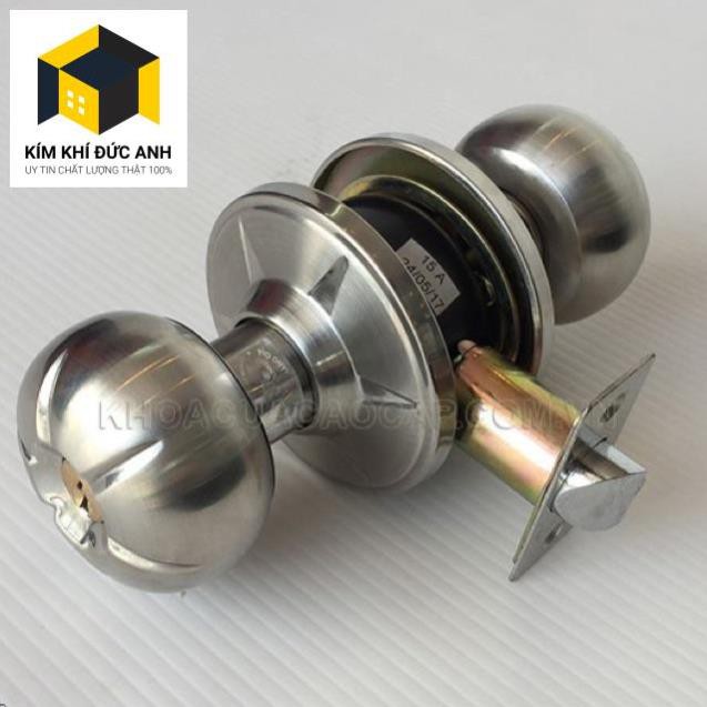 Tay nắm tròn huy hoàng inox mạ nâu bóng