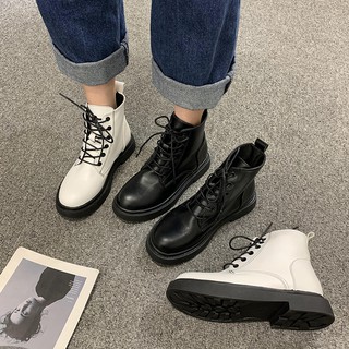 [ORDER] Giày ulzzang cao cổ da mềm mã B2 (ảnh thật ở cuối)