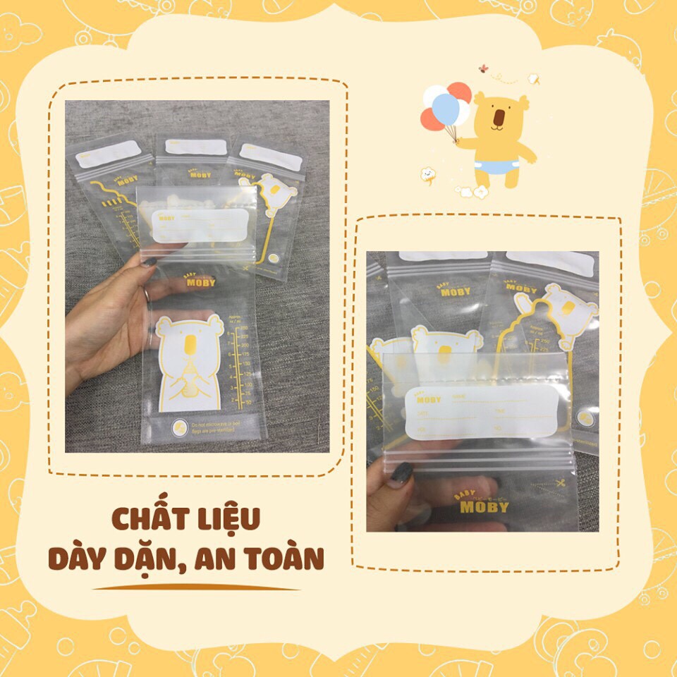 Túi Trữ Sữa Moby