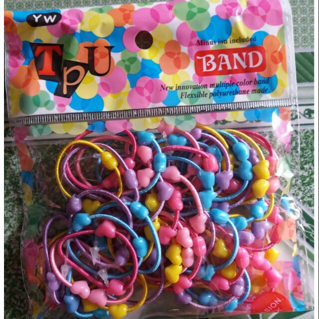 Túi 50 dây buộc tóc cho bé