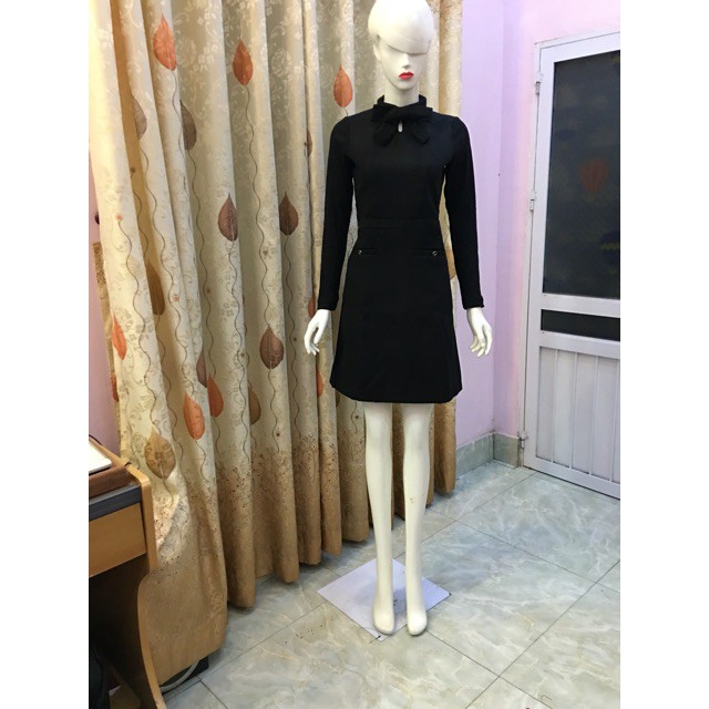 Bán sỉ ĐÂM DẠ NƠ CỔ PHỐI TAY LEN DVNL16 ❤️FREE SHIP❤️