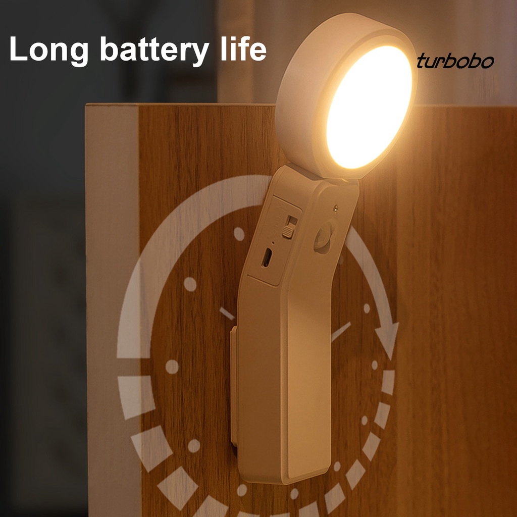Turbobo Đèn Ngủ LED Cảm Biến Cơ Thể Xoay Được Đa Năng Cho Phòng Ngủ