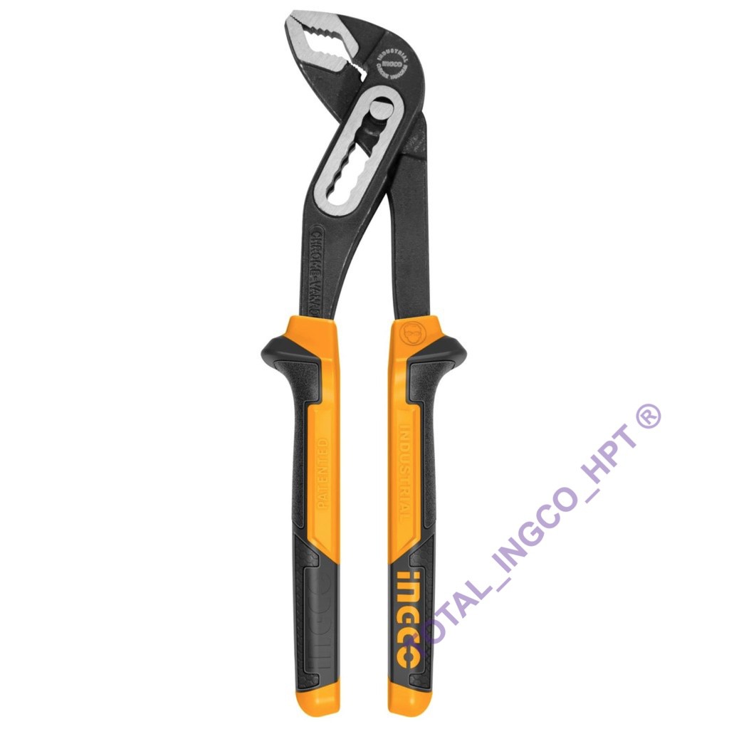 Kềm mỏ quạ 10 inch/250mm Ingco Chất liệu thép CR-V đen bóng Tay cầm 2 màu HPP28250