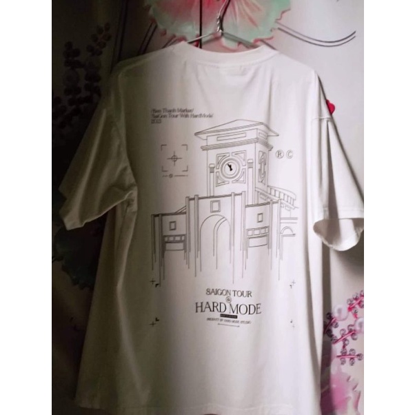 Áo Thun HardMode SaiGon Trắng Size M