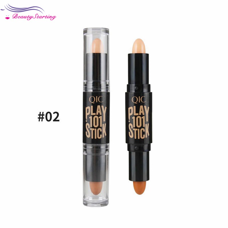 (hàng Mới Về) Thỏi Kem Bắt Sáng Tạo Khối Che Khuyết Điểm Hai Đầu Tạo Hiệu Ứng 3d Qic | BigBuy360 - bigbuy360.vn