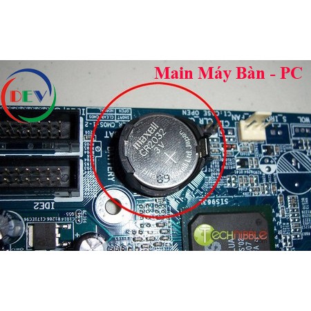 PIN CMOS C-MOS MÁY TÍNH ĐỂ BÀN - PC, LAPTOP CR2032 | WebRaoVat - webraovat.net.vn