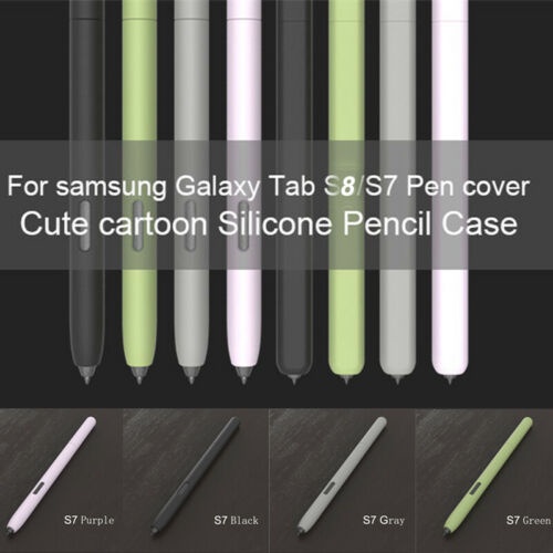 Vỏ Cao Su Mềm Bảo Vệ Cho Bút Cảm Ứng Samsung Galaxy Tab S7 FE S8 Plus 11" 12.4" X700 X800 T870 T970 T730
