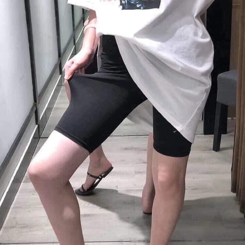 Quần legging lửng lưng cao nâng mông loại 1 Quần legging thể thao năng động phong cách hàn quốc
