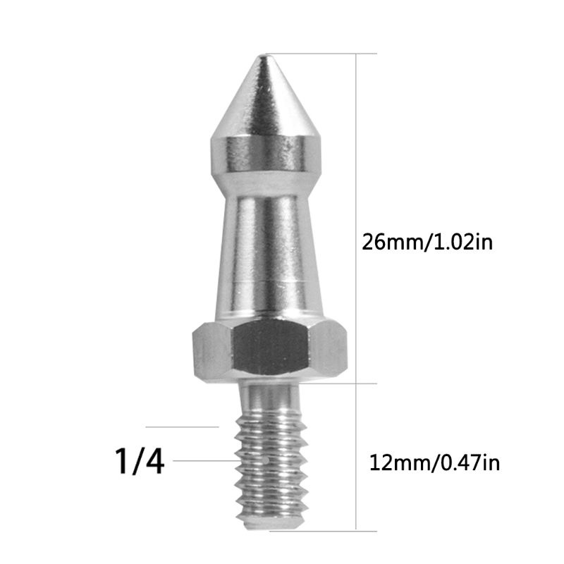 Chân Đế Máy Ảnh 3 / 8 1 / 4 M8 Inch