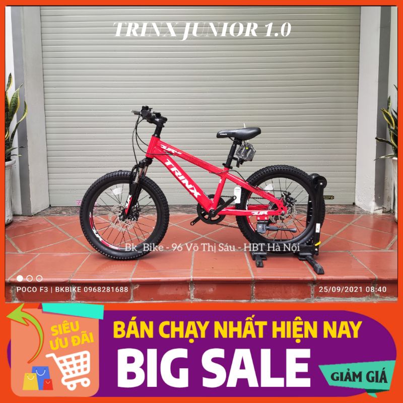 Xe Đạp Thể Thao Trinx Junior 1.0 2022 Vành 20 - cho bé từ 6 - 12 tuổi