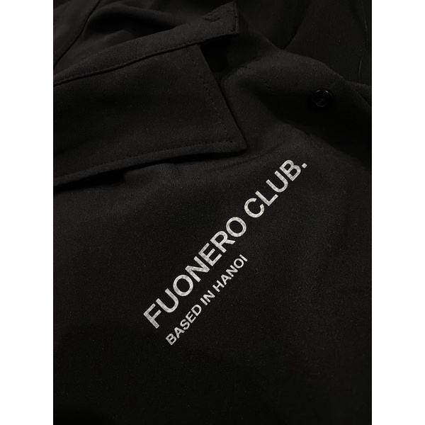 Sơmi dài tay Fuonero FNC form rộng over
