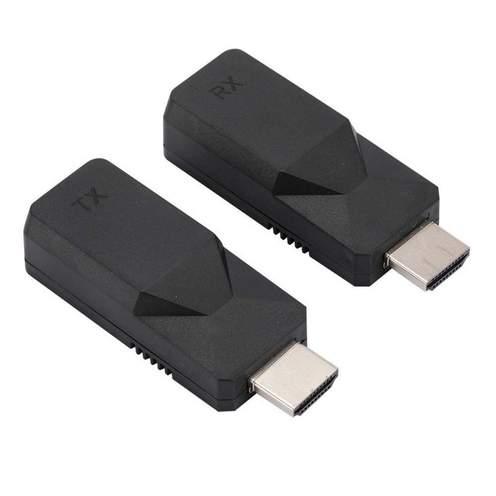 Đầu Nối Dài Dây Cáp Mạng HDMI Sang HDMI RJ45 Dài 60m Chuyên Dụng