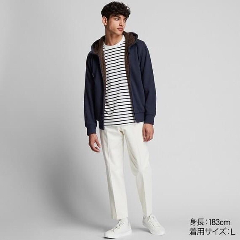 Áo nỉ lót lông Uniqlo