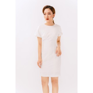 Đầm ôm ngắn tay cổ tròn - 20Again
