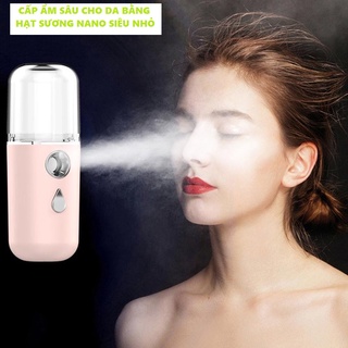 Máy phun sương nano cấp ẩm cầm tay cho da máy xịt khoáng nano siêu thẩm thấu